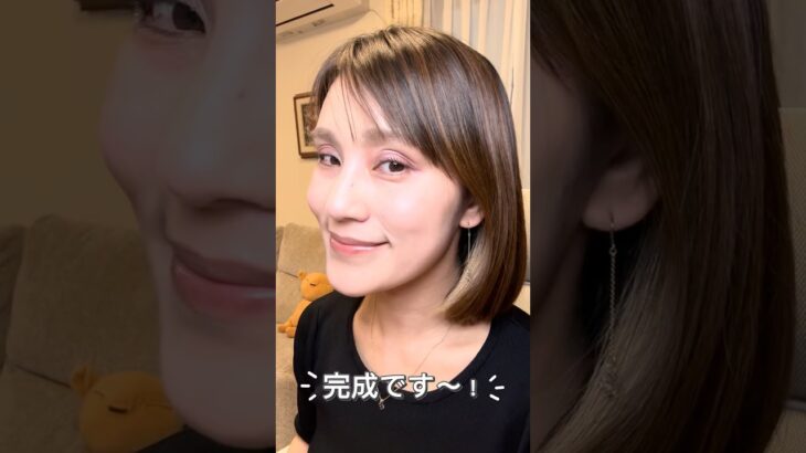 1日働いた後も盛れてるメイク💄