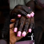 Gel X Nails in French Tips design #shorts #nails #viralvideo #shortsfeed #viral #naildesigns