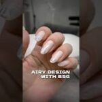 How to Create Airy Gel Extensions with KONFITYUR | Effortless Milky Nail Design #nails #nailart