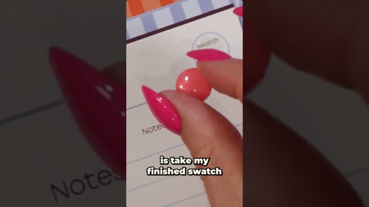 NEW Recipe Cards for Custom Gel Colors!