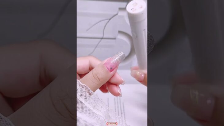 Nail Sticker – Easy nail design idea  #nailart #nailgelart