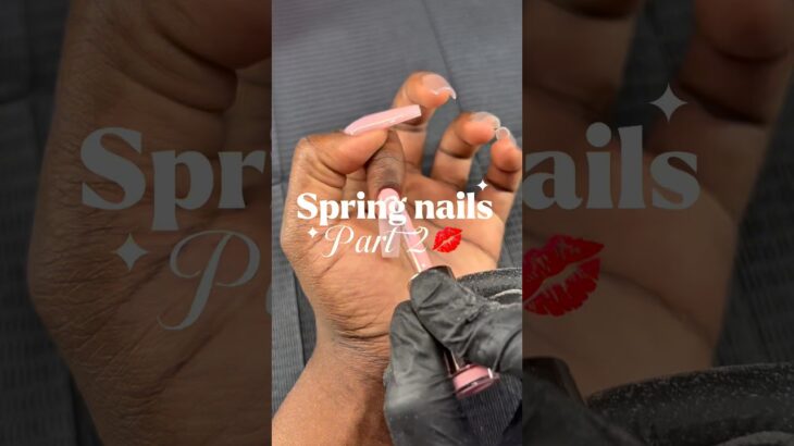 Part 2 #nails #nailgelart #nailart #nailtech #nail #simplenails #naildesign #nailinspo #squarenails