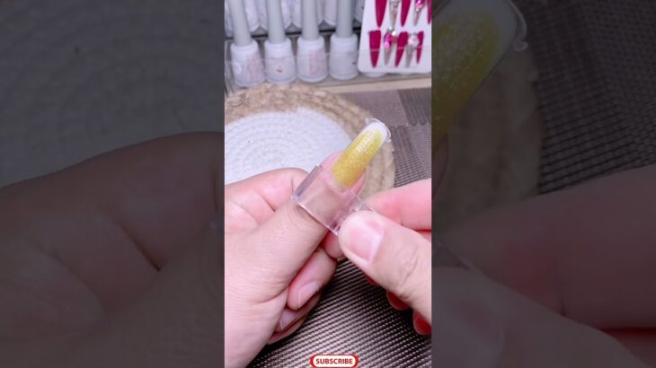 Poly gel nail idea 3031