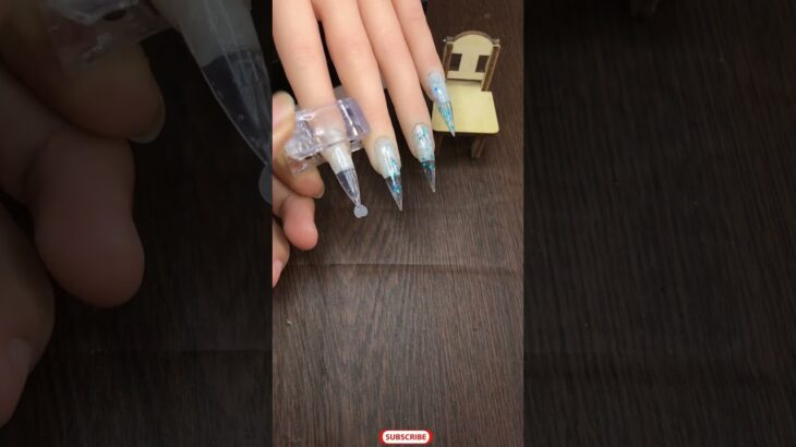 Poly gel nail idea #nailart