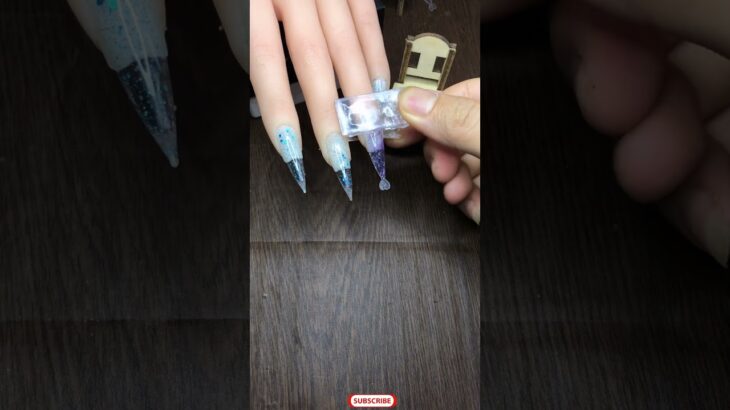 Poly gel nail idea #nailart