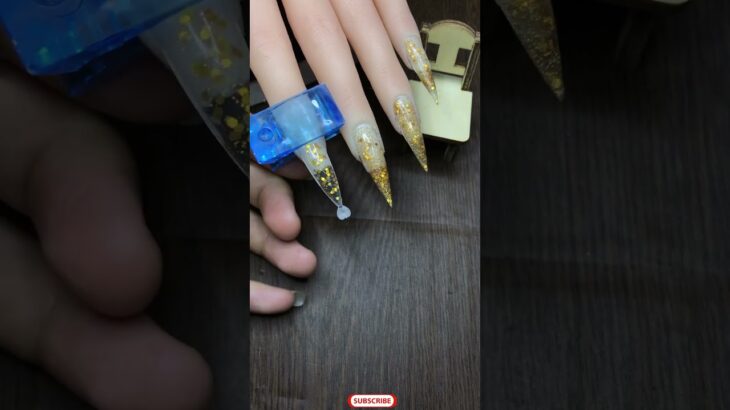 Poly gel nail idea  #nailart