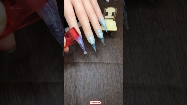 Poly gel nail idea  #nails