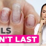 Ruined Nails Fixed | Gel Overlay that Actually Works | Polka Dot Nail Design