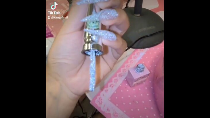 Shine bright like a diamond Enailcouture.com flash gel #nails #nailart #gelnails #fyp #gelxnails