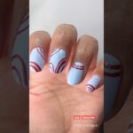 So elegant nails design & perfect color combination #youtubeshorts #nails #nailart