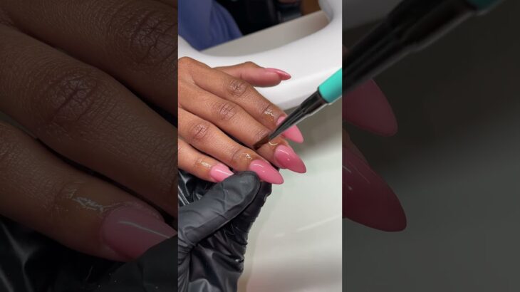 Natural Gel X Nails 🌸 #simplenails