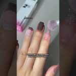 Spring Vibe Jelly Pink & Rich Espresso & Copper French & Ombré Nail Dipping Inspo✨💅#dippowdernails