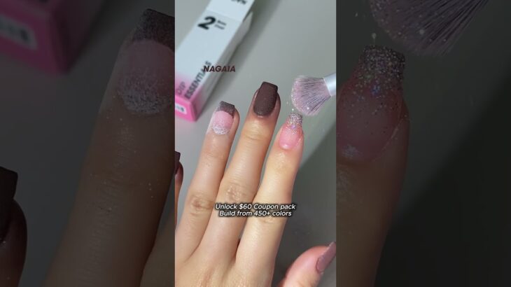 Spring Vibe Jelly Pink & Rich Espresso & Copper French & Ombré Nail Dipping Inspo✨💅#dippowdernails