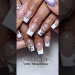 8 client nail day🤍 #nailday #simplenails #prettynails #3dnailart #nails #nailinspo #newnails