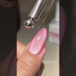 🌷✨CE2503 Soft Petal from Petal Dust Cat Eye Set! #magneticgelpolish  #pinknaildesigns