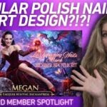 Gel Nail Tech Attempts Regular Polish Art Design @LipSmackingNails Spotlight Tribute @secretdevilyt
