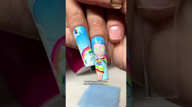 CandyLand BETTY BOOP!🍭 #springnails #bettyboopnails #cutenails #nailinspo #gelnailart t #y2knails