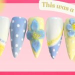 I Attempted the Trendy 3D Flower Nail Design! This Was a Struggle! 😥