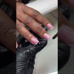 Clean and classy nail art 🌸 #simplenails