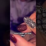 This Chocolate Nail Design is INSANE 😍 #nails #naildesign