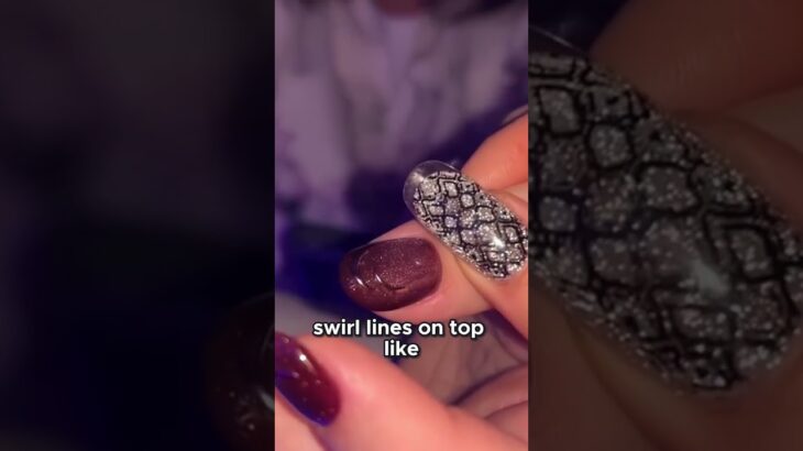 This Chocolate Nail Design is INSANE 😍 #nails #naildesign