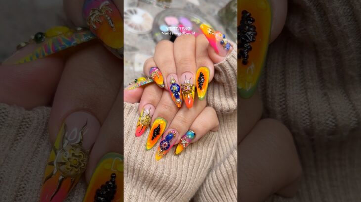 💅🏼🏝️🌺 #pressonnails