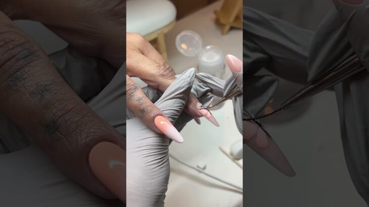 3 Client Nail Day 💅 Hard Gel, French Tips & Spring Nail Art Designs