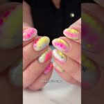 Easy Colorful Nail Art! 😍🛼 #gelnails