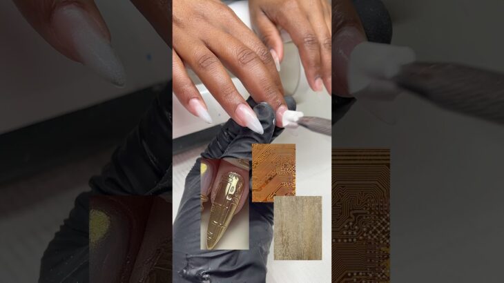 Gel X Chrome nail art tutorial 🌟 #naildesigns