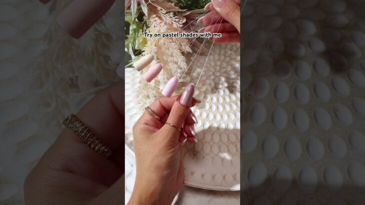 Pastel nails 🌸🍦🫧 20% off Gelous ends midnight tomorrow! #shorts #gelnails #pastelnails #nailinspo