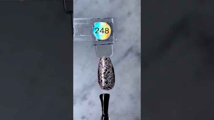 nail color swatch Tidying up