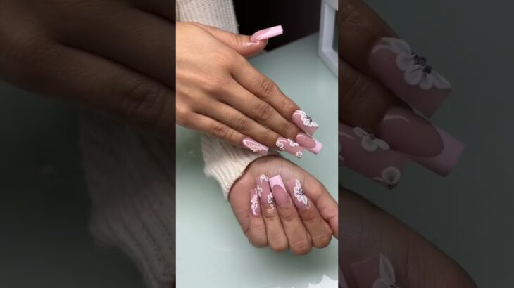 #nails #structuregel #nailart #shiningnails #nailinspo #poligel