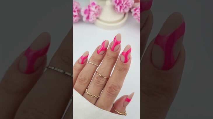 Gummy Nude 4 i Tropical Escape 3 🤎🌺 #claresa #summernails #nude #pink