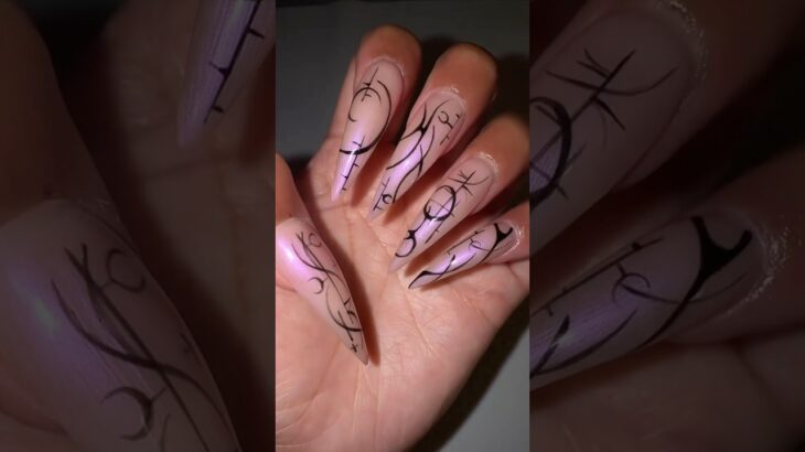 pov: you randomly try polygel nails one day🌟 #polygel #polygelnails #polygelnailsdesigns