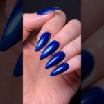 Blue Nails #shorts #nail #nails #unha #unhas #naildesign #nailpolish #nailinspo