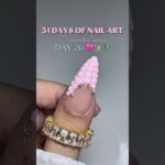 DAY 26 – 3D PINK CROC NAILS  #3dnailart  #nailtutorial #nailart #naildesign #crocnails #3dnails