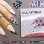 EASIEST BEGINNER FRIENDLY SUMMER LEOPARD PRINT NAILS Ft. Aimeili nail art pens