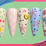FRUITY, PLAYFUL & SUMMERY! Summer Stamping Nail Set | Clear Jelly Stamper | Vettsy | Apres
