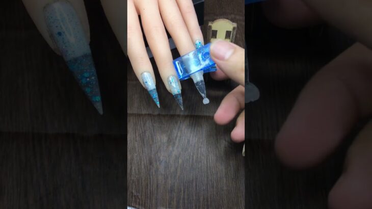 Poly gel nail idea