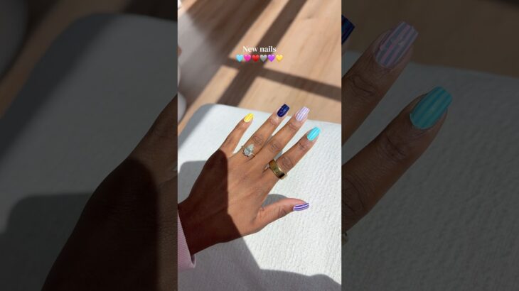 Ugh I love a good nail design #naturalnails #buildergel #newnails #nailday #nailinspo