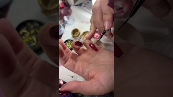What Am I Doing #nails #nailgelart #nailart #simplenails #shorts #diy #shortvideo #viral #viralvideo