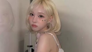 aespaウィンターが金髪ボブ＆超ナチュラルメイクで散歩！オシャレな私服も注目のプライベートショット公開