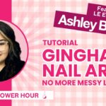 The Secret to PERFECT Gingham Nails ✨ Nail Art Class ✨ GINGHAM NAIL ART MADE EASY ✨