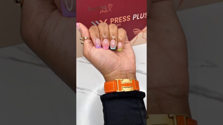 Beetles Summertime X Press Plus Nail Kit ☀️😍💅🏾 #nails #naildesign #pressonnails #shorts #nails