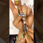 Easy 3D Flower Nail Art🌸 #glitzaccessoriesandsuch