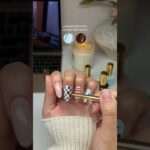 Gel Couleur combo to ask for at your next nail salon appointment 🩵 🤎
