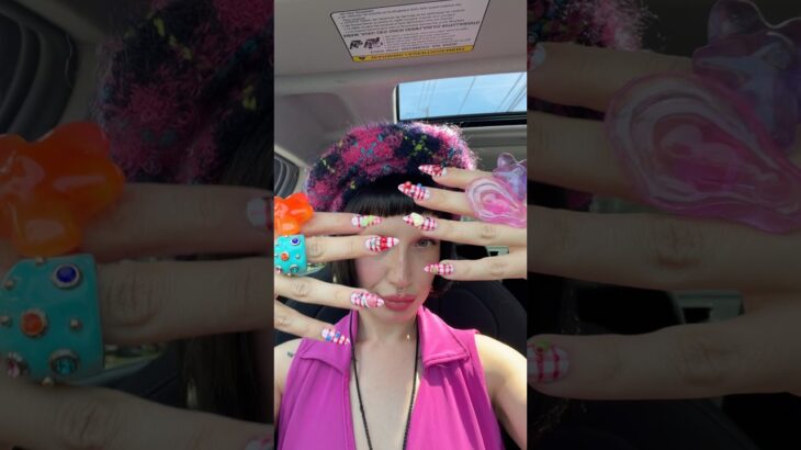PICNIC NAILS🧺🍌🐞🍒🍓🐜🍉🍍🍊 #maximalistfashion #nailgelart #nailset #naildesign #fashion #style