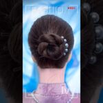 Easy Everyday Updo You Can Do in Minutes 💕 #hairstyle #updo #easyhair