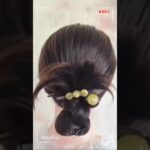 Easy Everyday Bun Tutorial ✨ Simple & Cute Hairstyle #easyhair #updo #hairtutorial #shorts