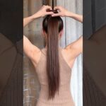 how to claw clip long hair😀 #hair #hairstyle# easyhairstyle# clawcliphair# hairhack